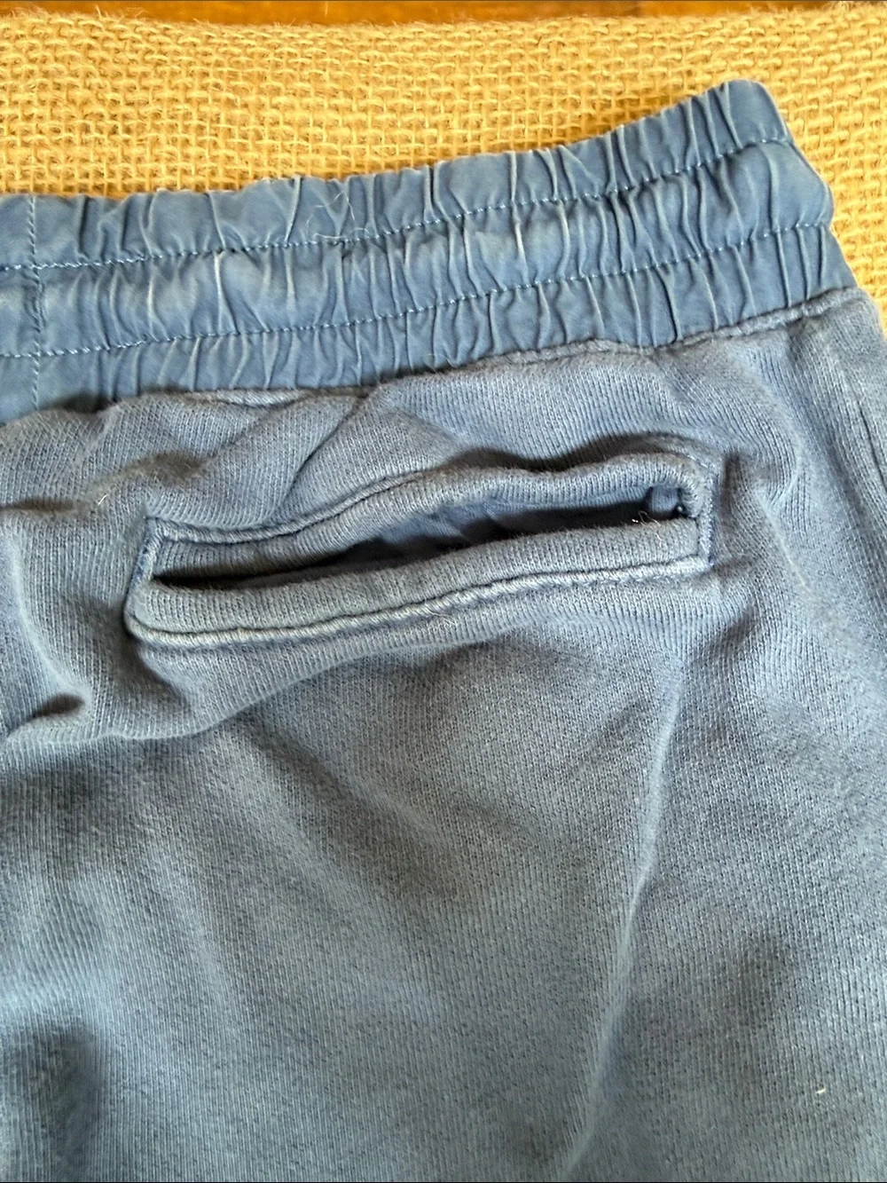 GAP Navy Blue Kids Jogger Sweatpants with Zip Pockets